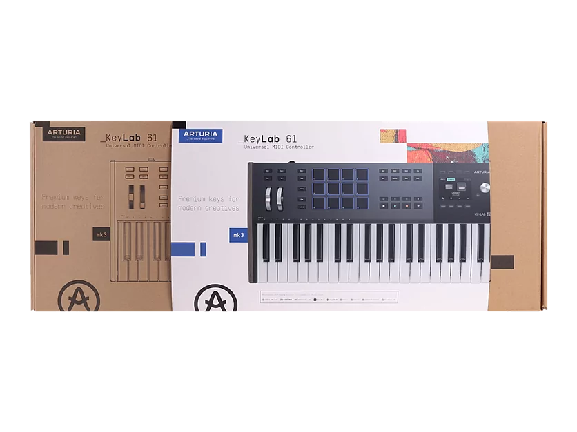 MIDI клавиатура Arturia KeyLAB 61 MK3 Black 16