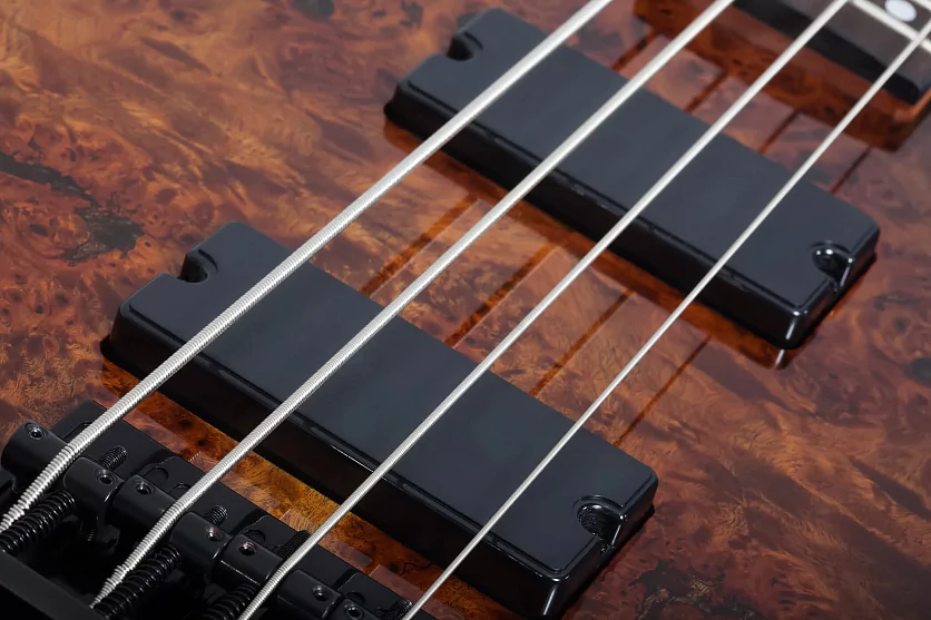 Бас-гитара SCHECTER C-4 STANDARD TOBACCO BURL 10