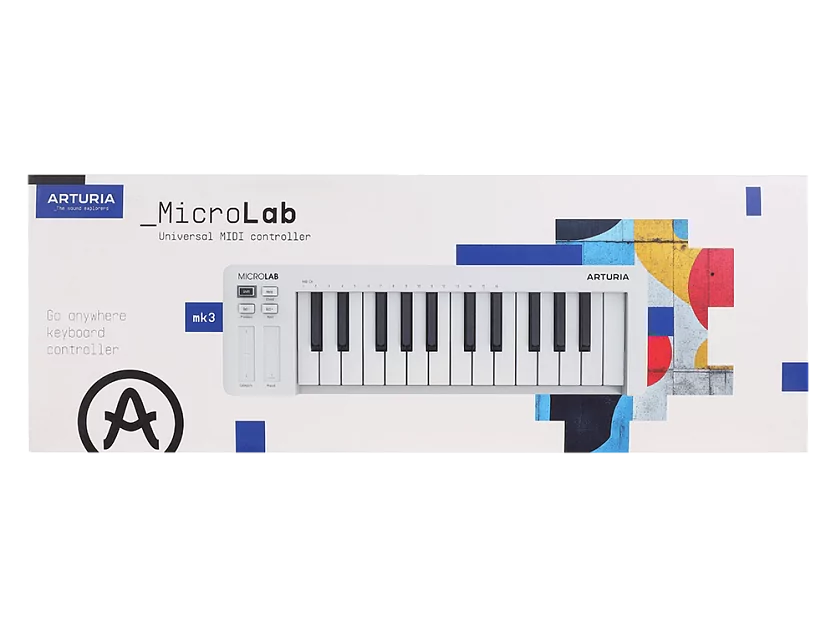 MIDI клавиатура Arturia MicroLab 3 White 17
