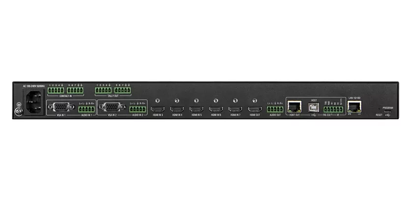 Презентационный коммутатор 7x1 4K60 AMX VPX-1701 2