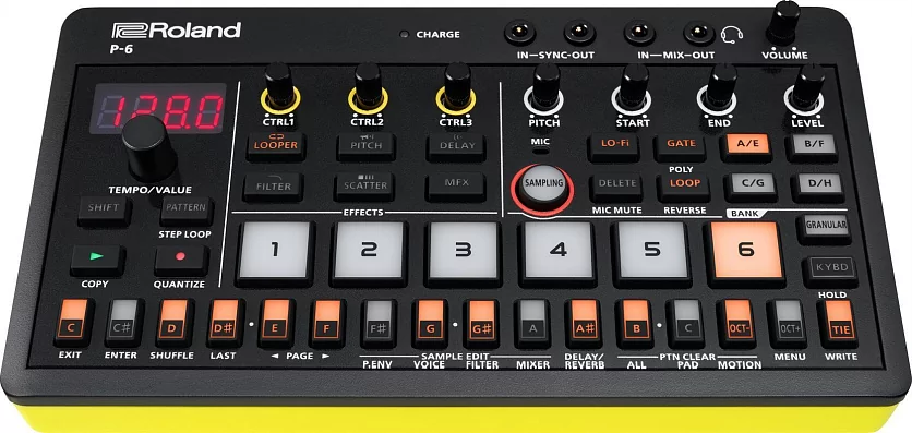Компактный креативный сэмплер ROLAND P-6