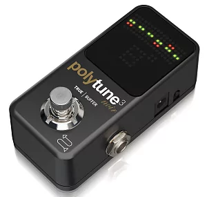 Напольный хроматический тюнер TC Electronic POLYTUNE 3 NOIR 3