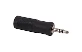 Переходник стерео JACK 1/4"(F)- стерео JACK 1/8"(M) FORCE CFA-051