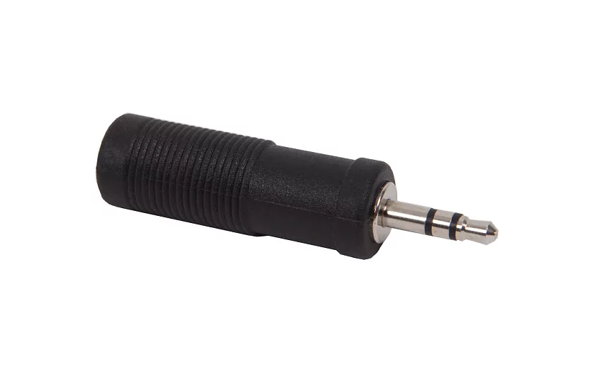 Переходник стерео JACK 1/4"(F)- стерео JACK 1/8"(M) FORCE CFA-051
