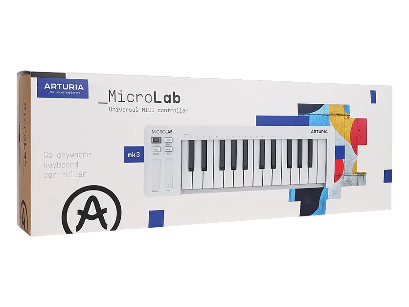 MIDI клавиатура Arturia MicroLab 3 White 16