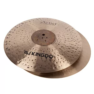 Тарелки хай-хэт 15" KINGDO 15" CLASSIC RAW BELL HI-HAT