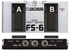 Двойной ножной переключатель (2 футсвитча) BOSS FS-6
