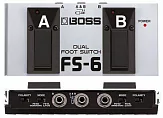 Двойной ножной переключатель (2 футсвитча) BOSS FS-6