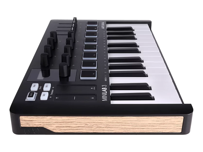 MIDI клавиатура Arturia MiniLAB 3 Black Edition 8