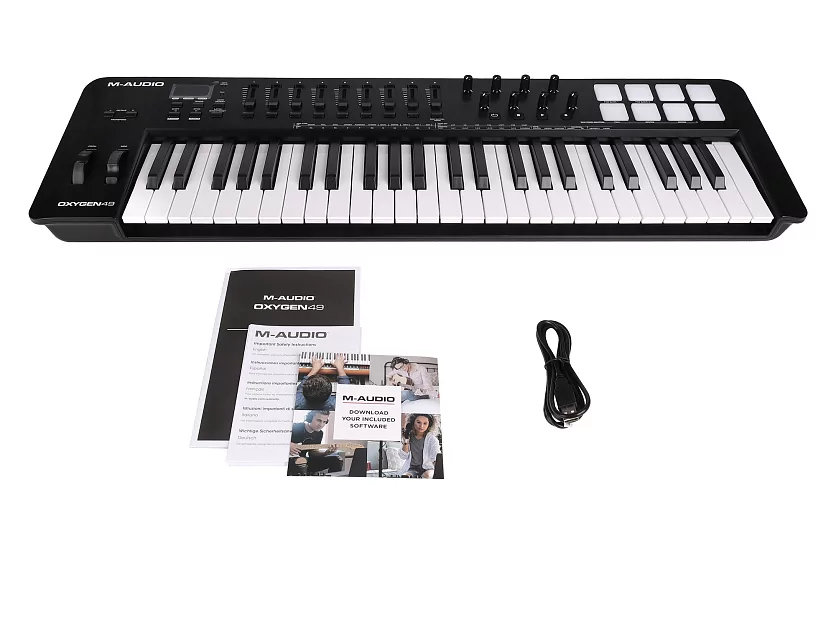 MIDI клавиатура M-audio Oxygen 49 MKV 12