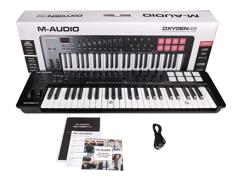 MIDI клавиатура M-audio Oxygen 49 MKV 13