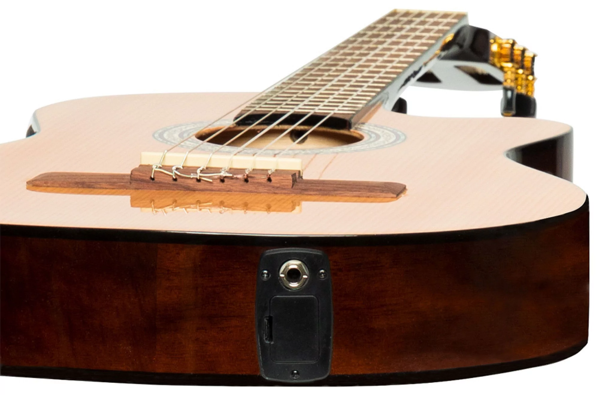 Электроакустическая гитара STAGG SCL60 TCE NAT 5