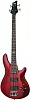 Бас-гитара SCHECTER C-4 BASS SGR BY SCHECTER M RED