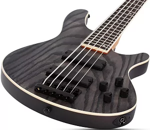 Бас-гитара SCHECTER C-5 STANDARD CHARCOAL SATIN CS 3