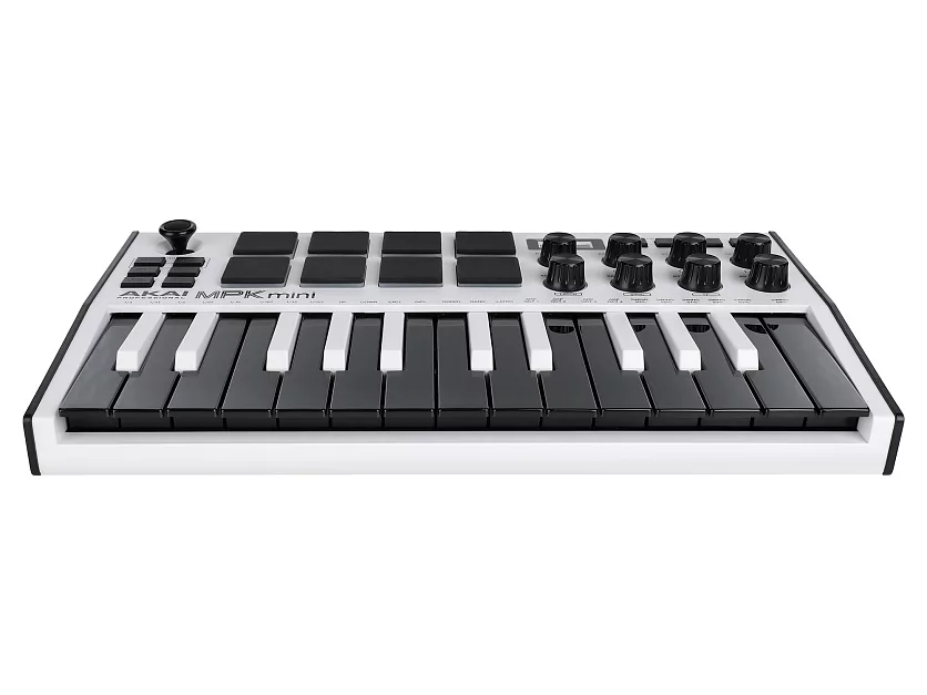 MIDI клавиатура AKAI MPK Mini MK3 White 3