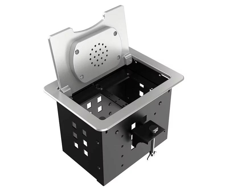 Прямоугольный металлический корпус Wize Pro WRTS-06BOXQI-S 4