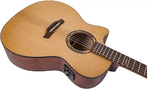 Леворукая электроакустическая гитара BATON ROUGE AR21C/ACE-L 4