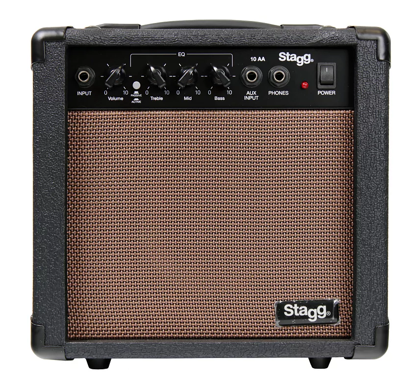Комбо для электроакустической гитары STAGG 10 AA