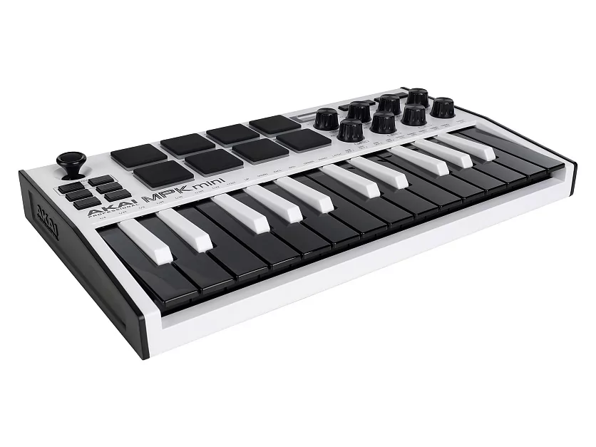MIDI клавиатура AKAI MPK Mini MK3 White 2