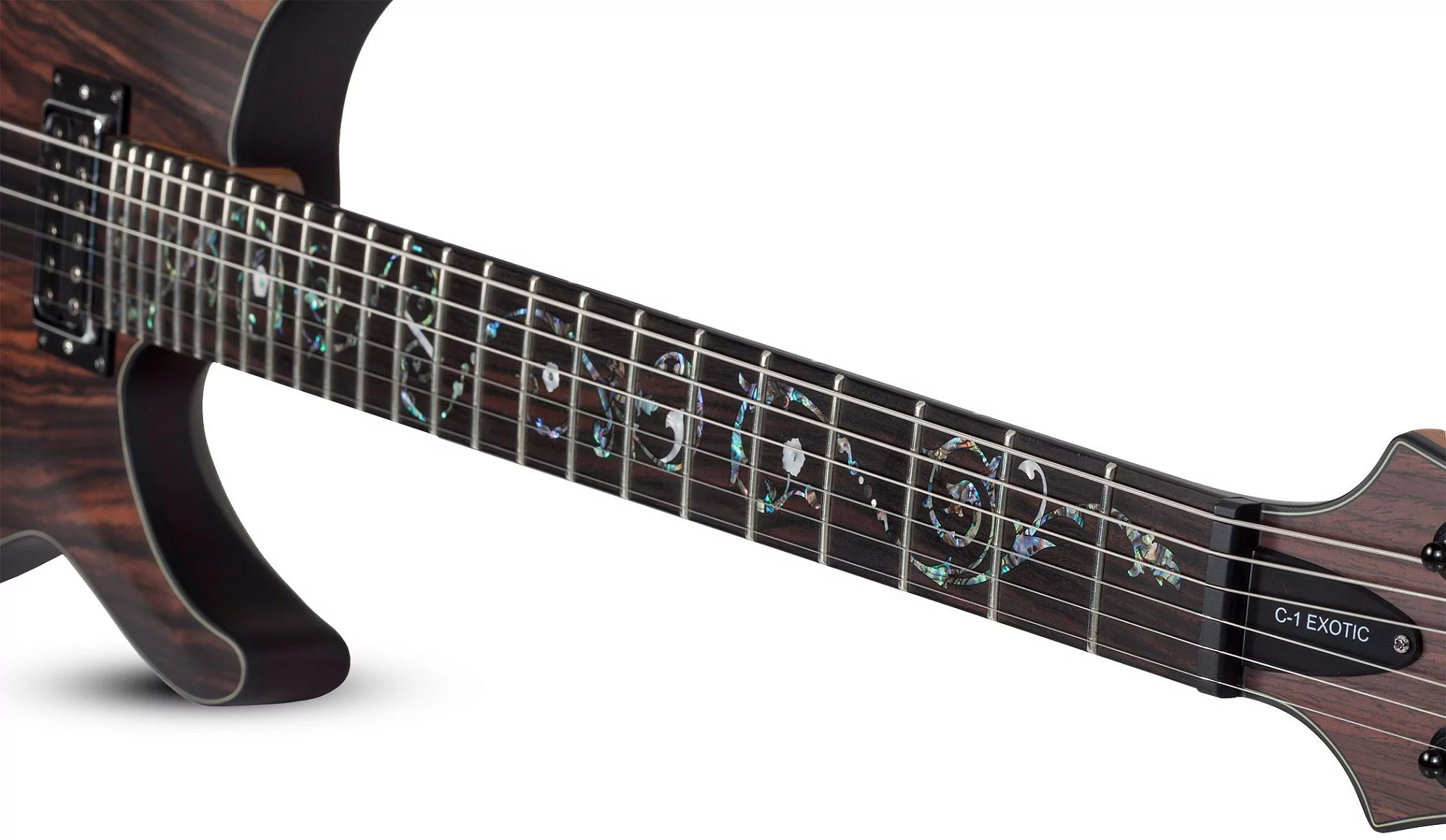 Электрогитара SCHECTER C-1 EXOTIC TREM EBONY 12