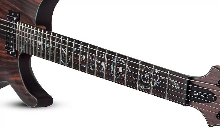 Электрогитара SCHECTER C-1 EXOTIC TREM EBONY 12