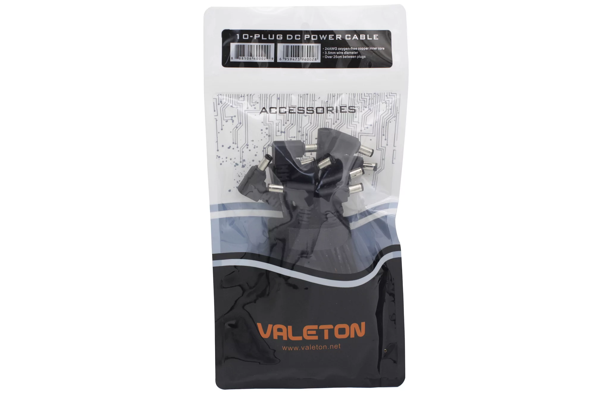 Кабель питания на 10 педалей Valeton PCA-10