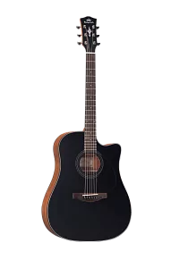 Трансакустическая гитара Kepma EDCE-K10PRO-BKM