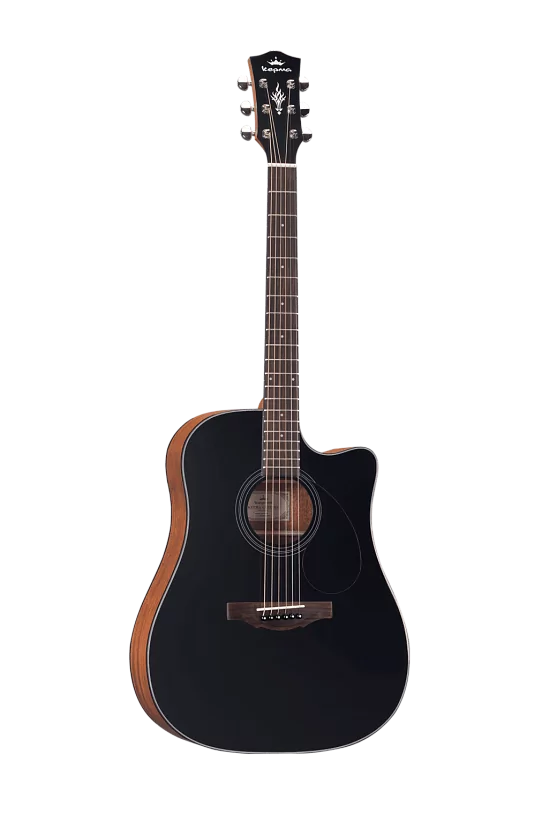 Трансакустическая гитара Kepma EDCE-K10PRO-BKM