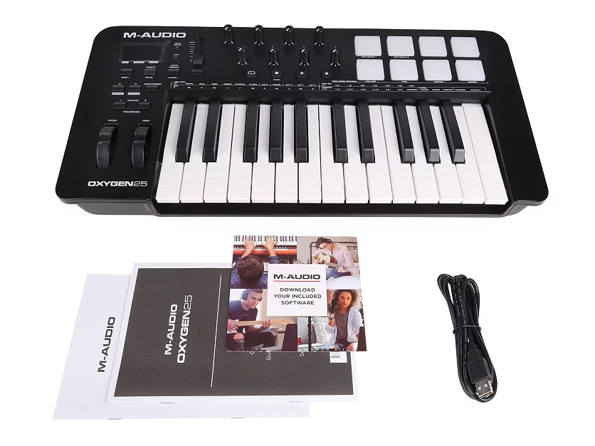MIDI клавиатура M-audio Oxygen 25 MKV 13