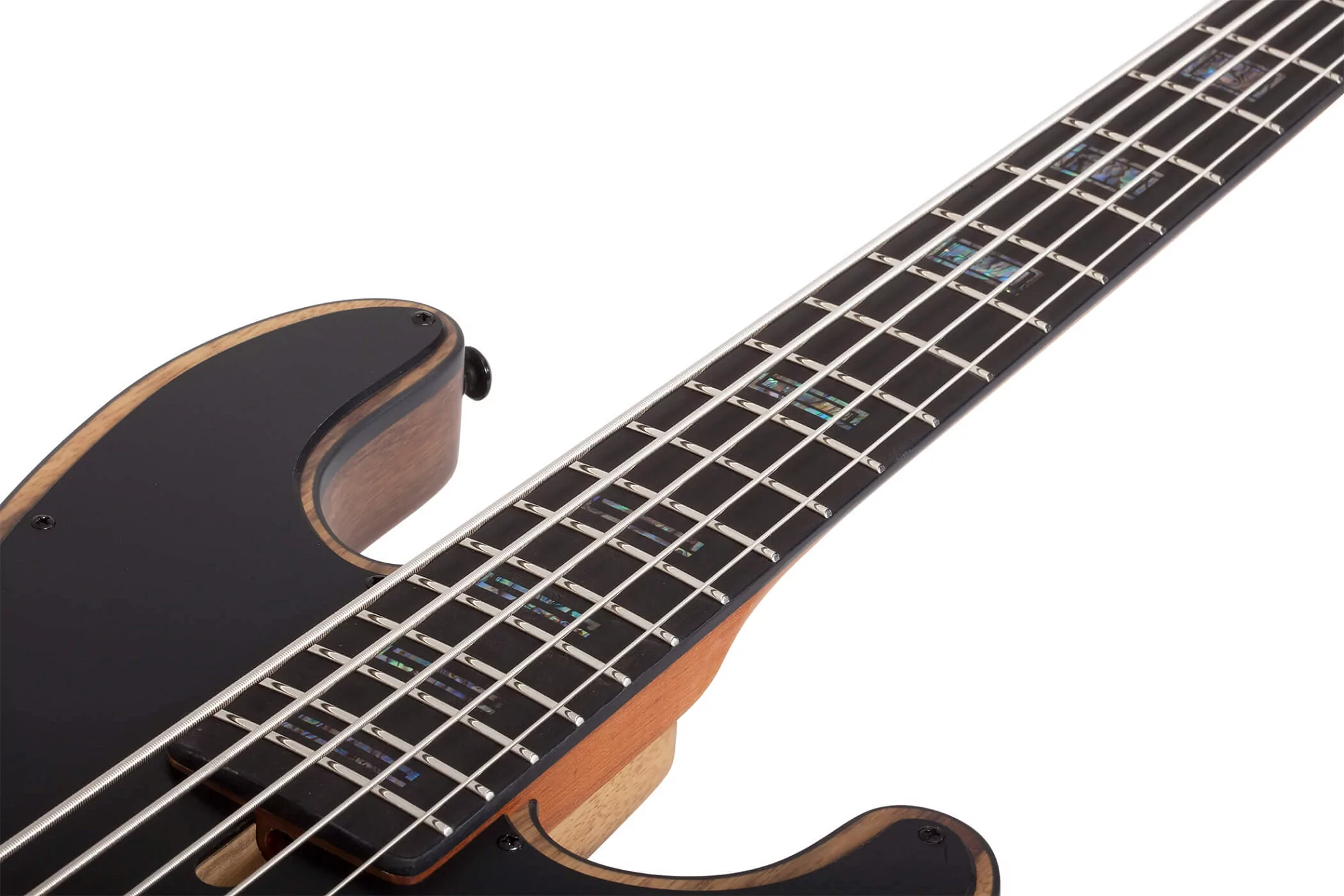 Бас-гитара SCHECTER MODEL-T 5 EXOTIC BLACK LIMBA BL 12