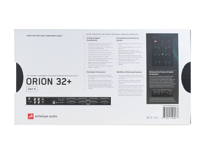 Аудиоинтерфейс Antelope Audio Orion 32+ Gen 4 20