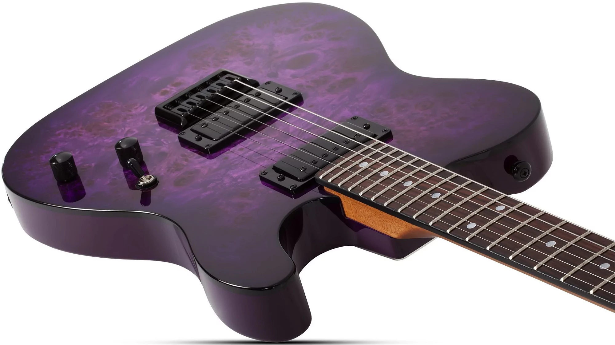 Электрогитара SCHECTER PT STANDARD PURPLE BURST BURL PBB 5