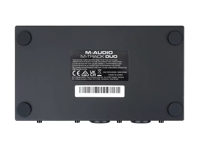 Аудиоинтерфейс USB M-audio M-Track Duо 12