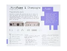 Аудиоинтерфейс USB Arturia MiniFuse 1 Champagne 16