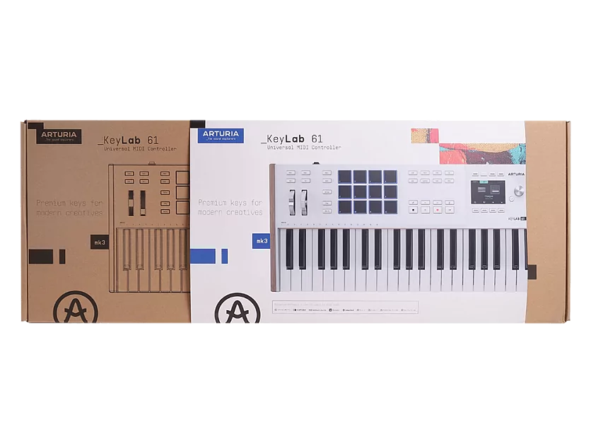 MIDI клавиатура Arturia KeyLAB 61 MK3 White 16