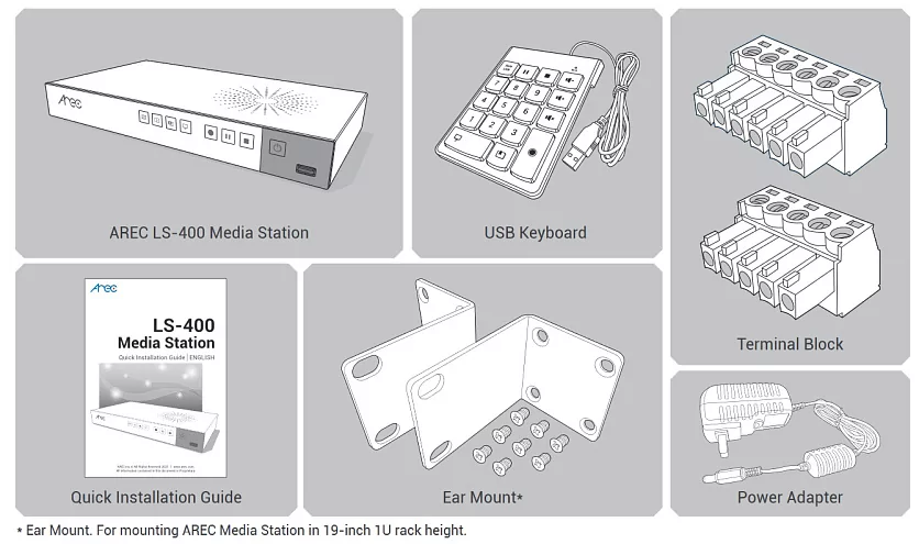 Рекордер AREC LS-400 3