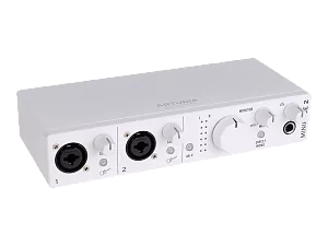 Аудиоинтерфейс USB Arturia MiniFuse Recording Pack White 2