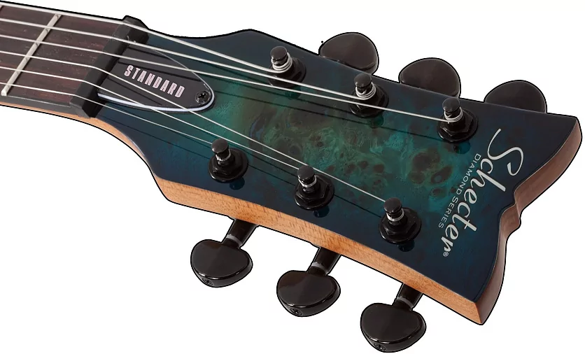 Электрогитара SCHECTER SOLO-II STANDARD OCEAN BLUE BURST OBB 12