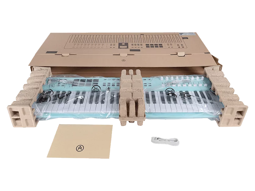 MIDI клавиатура Arturia KeyLab Essential 61 mk3 Aquamarine 12