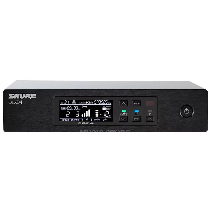 Цифровой одноканальный приёмник QLXD4 SHURE QLXD4E=-G51