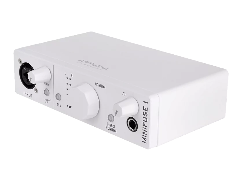 Аудиоинтерфейс USB Arturia MiniFuse 1 White 9