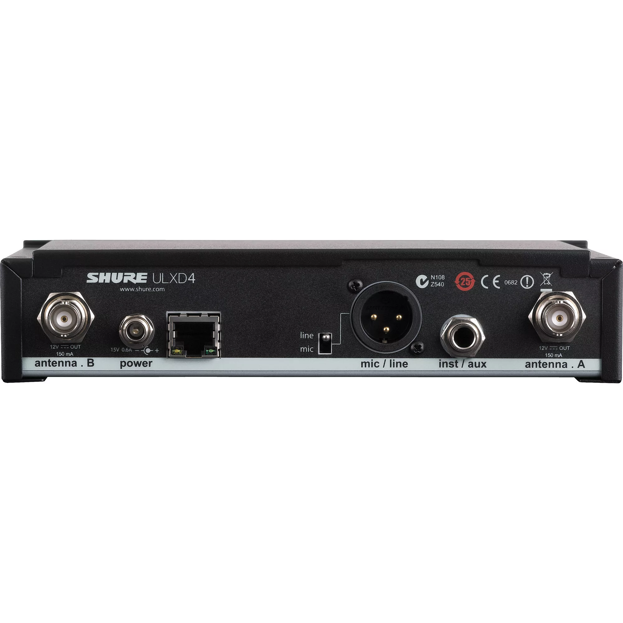 Цифровой двухканальный приемник SHURE ULXD4DE=-G65 2