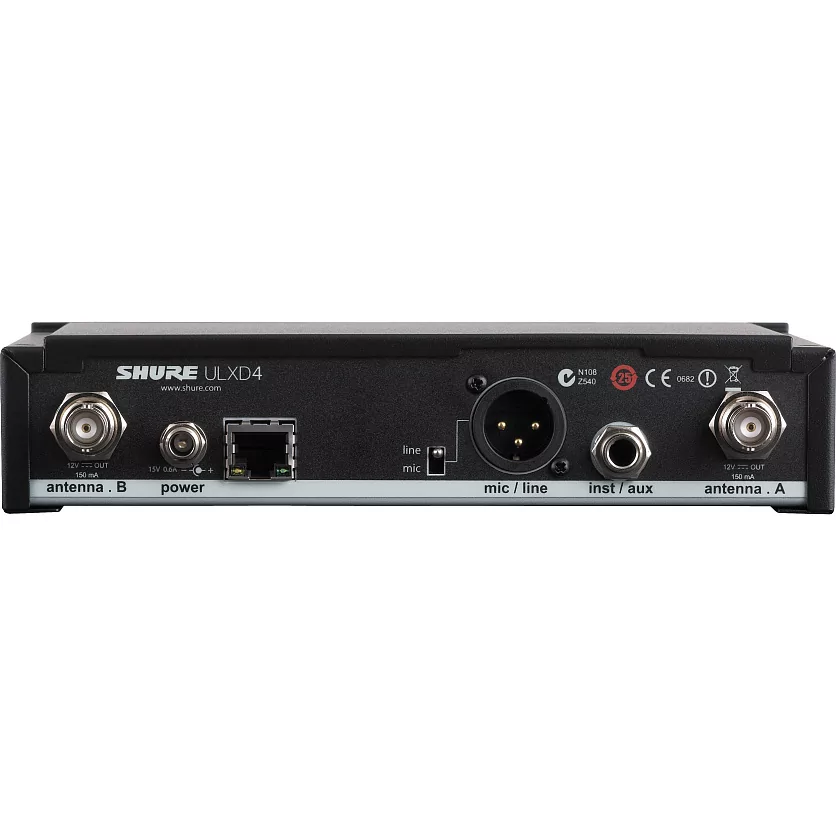 Цифровой двухканальный приемник SHURE ULXD4DE=-G65 2