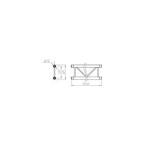 Ферма плоского сечения Global Stage GS-DCL-290-2000 2