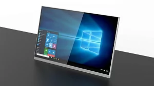 Сверхтонкий моторизованный выдвижной монитор Genius Slim Wize Pro WR-15GS Touch