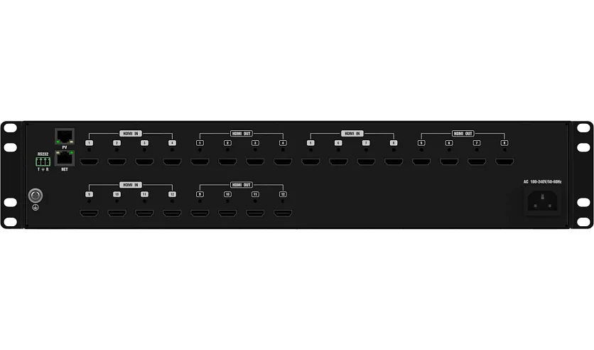 Контроллер видеостены 2U Digibird DB-VWC2-B-4H12H-PV 4