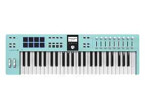 MIDI клавиатура Arturia KeyLab Essential 49 mk3 Aquamarine