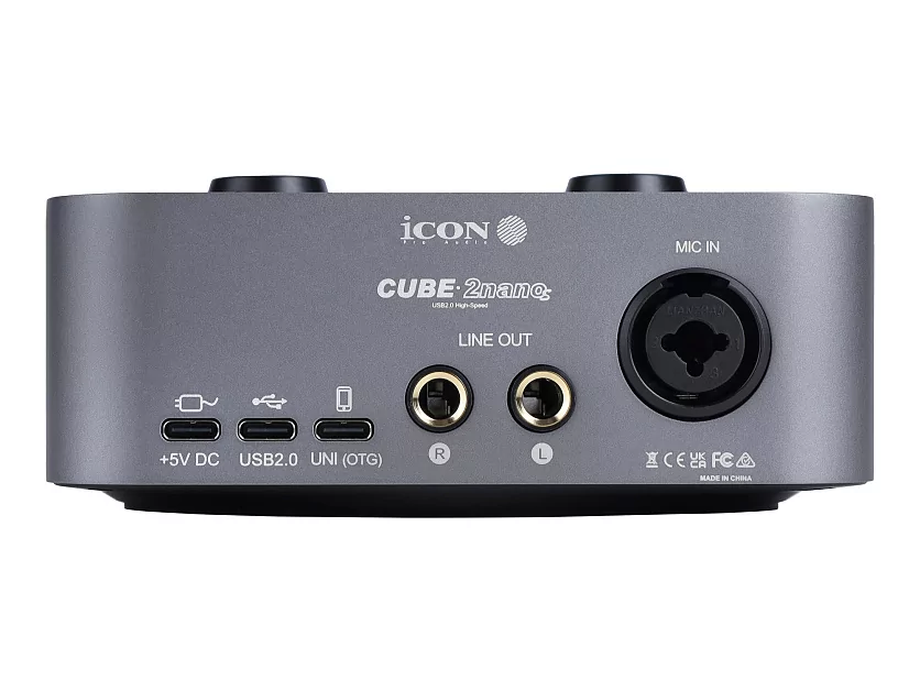 Аудиоинтерфейс USB Icon Cube2Nano S 5