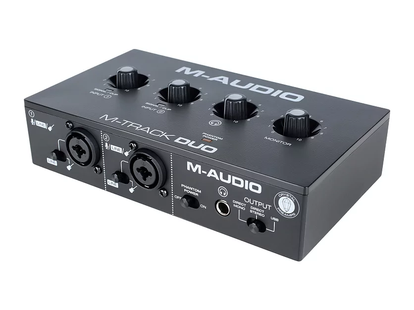 Аудиоинтерфейс USB M-audio M-Track Duо 3