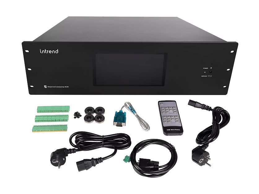 Шасси матричного коммутатора 16x16 Intrend ITMMT4-16x16 21